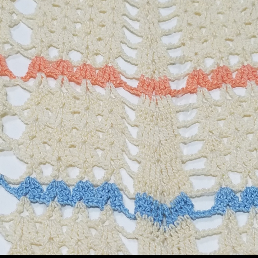 Vintage crocheted apron - Picture 6 of 8